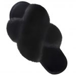Women's Cross Band Slippers Soft Plush