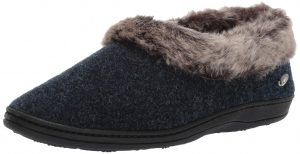Women's Chinchilla Collar Slipper