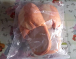 Burger Slippers Warm Home Shoes